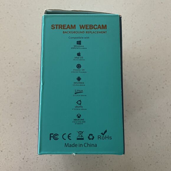 Angetube Stream Webcam Background Replacement W/Low Light Correction & 2.4Ghz - Picture 2 of 7